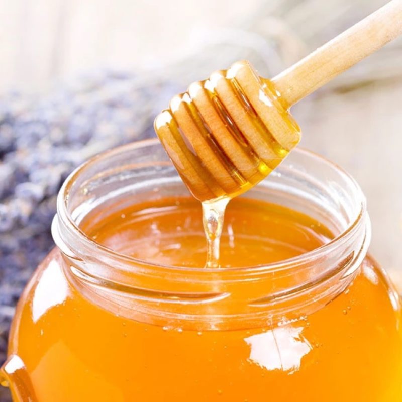 honey in jar