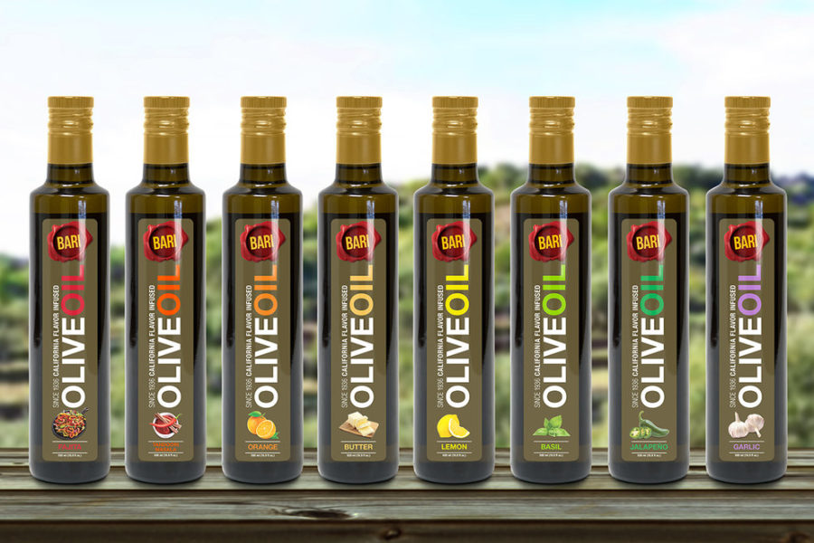 bari olive oil jars