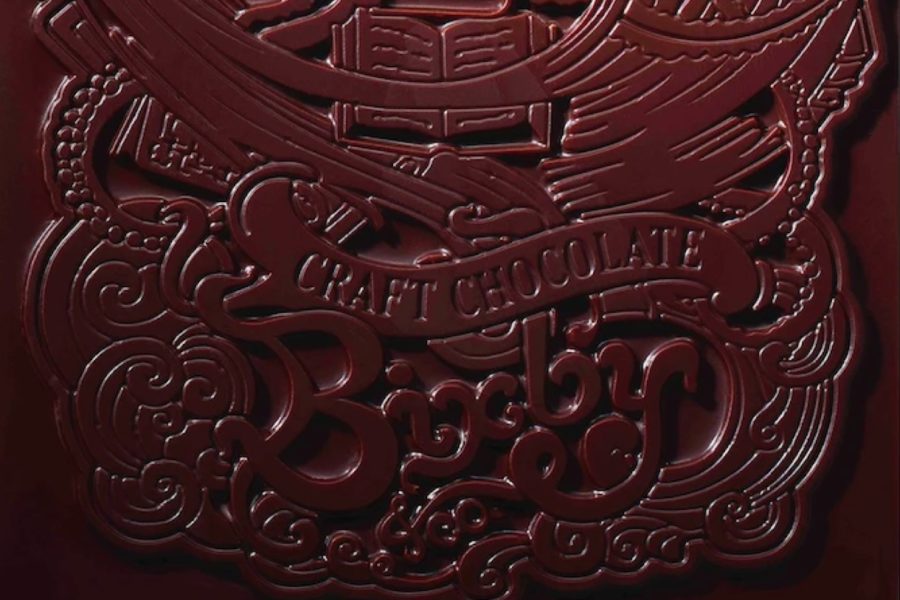 bixby craft chocolate logo in chocolate