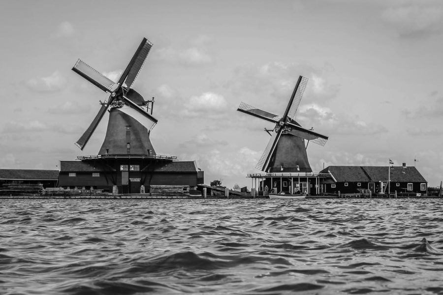 windmills in the netherlands
