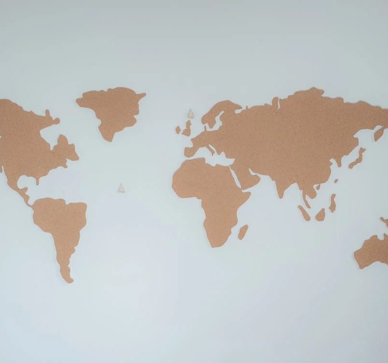 world map