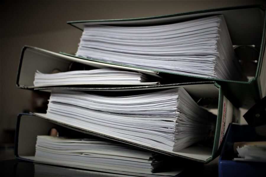 files in binders