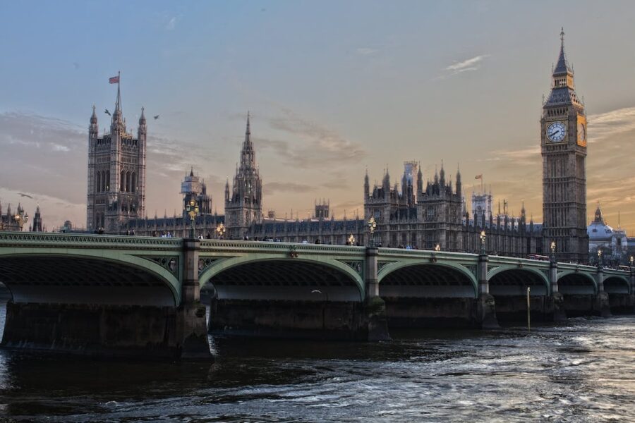 london bridge and parliament