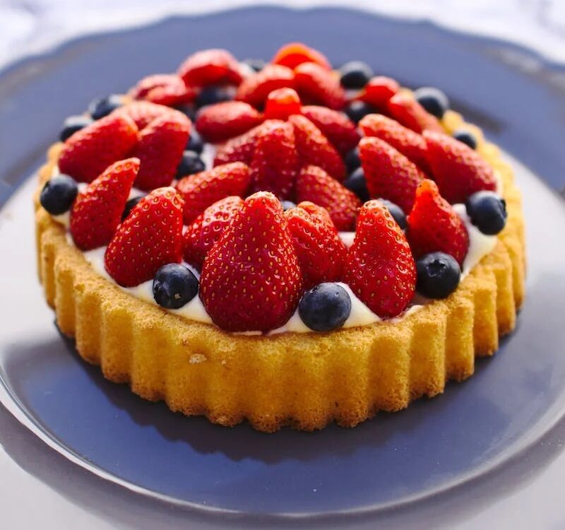 berry tart