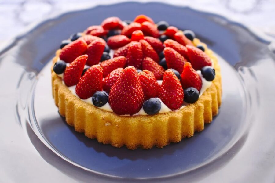 berry tart