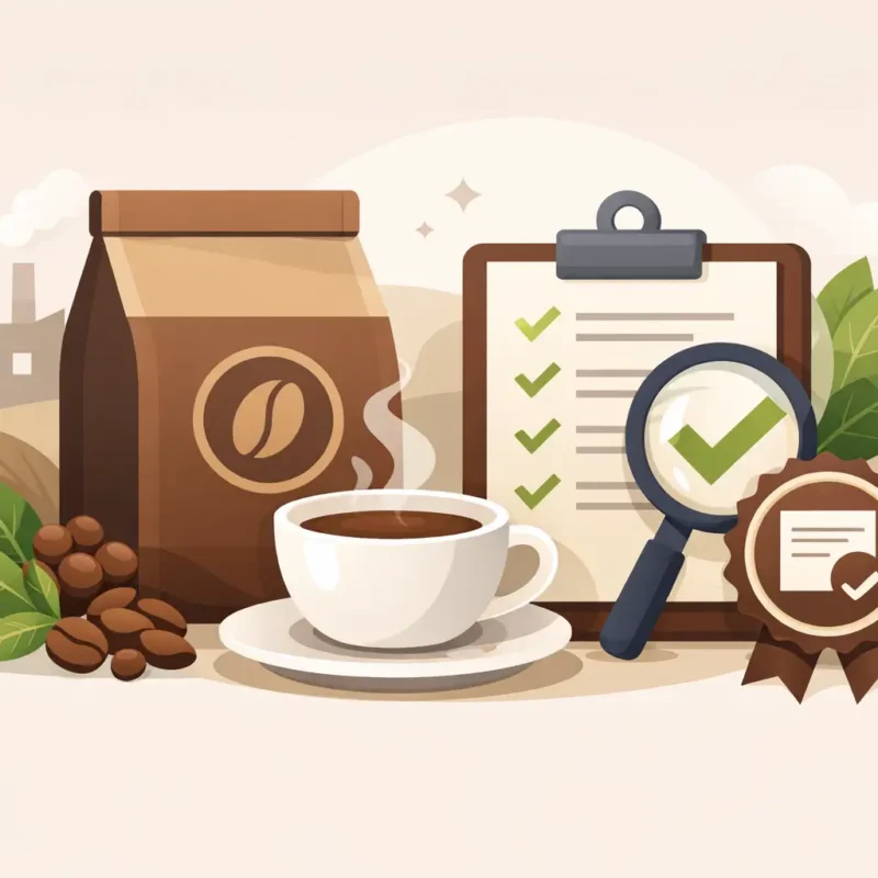 Coffee Brand Kosher Certification Example