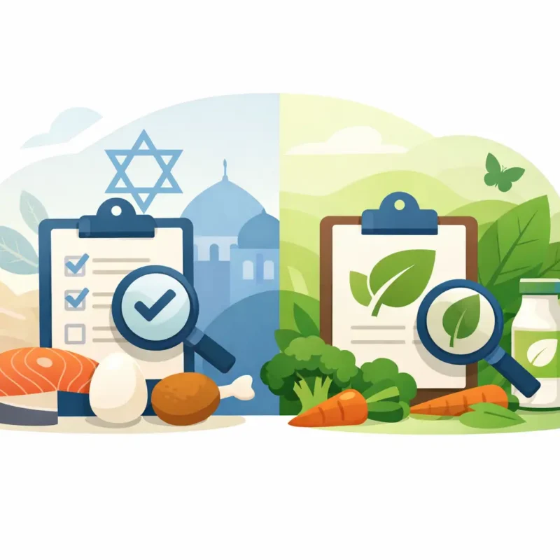 Kosher and Vegan Certification Explained