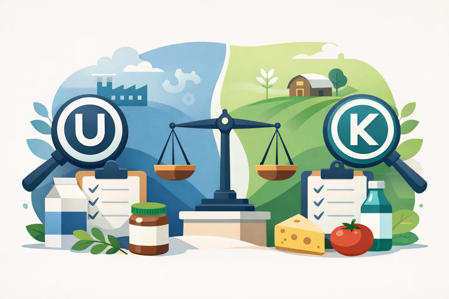 OU vs OK Kosher Certification for Food Brands