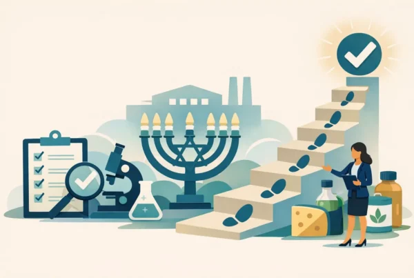 Seven-Step Kosher Onboarding for Food Brands