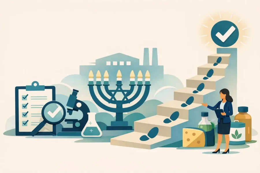 Seven-Step Kosher Onboarding for Food Brands