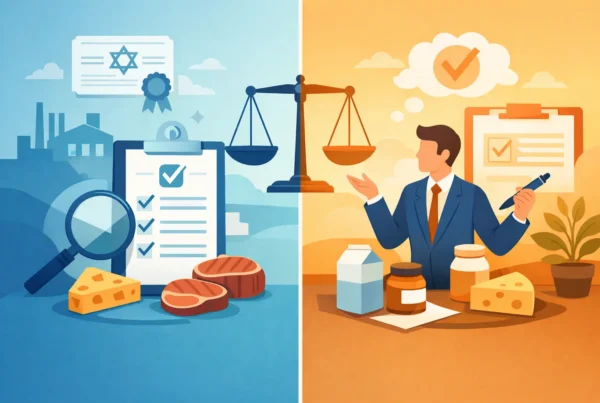 Kosher Certification Versus Self Declaration